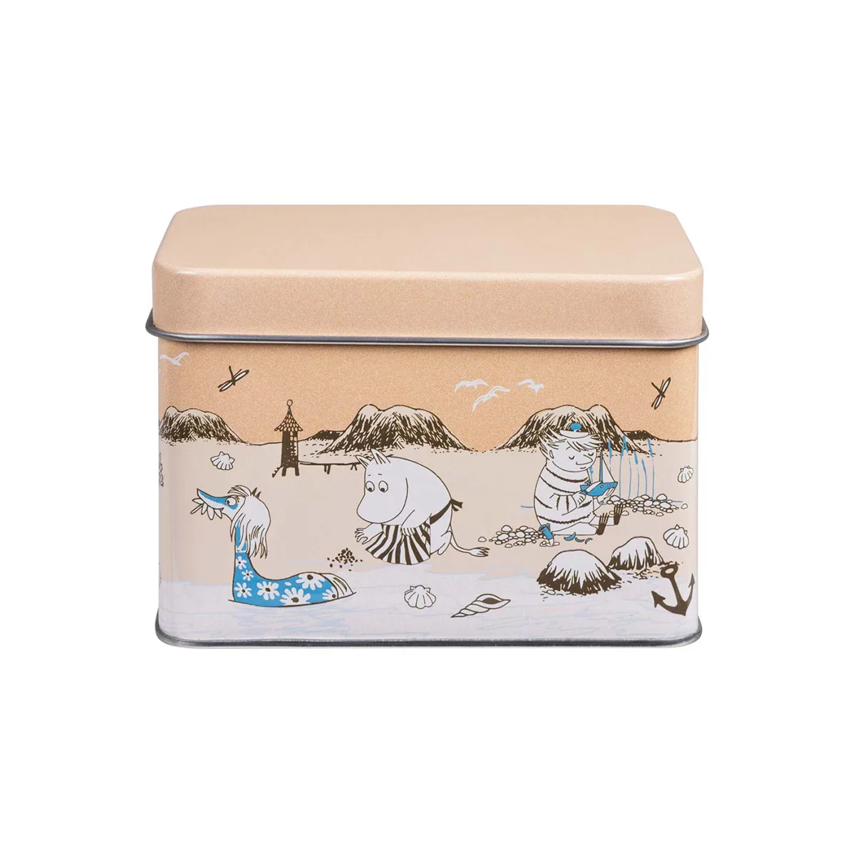 Moomin strandtur teburk, orange
