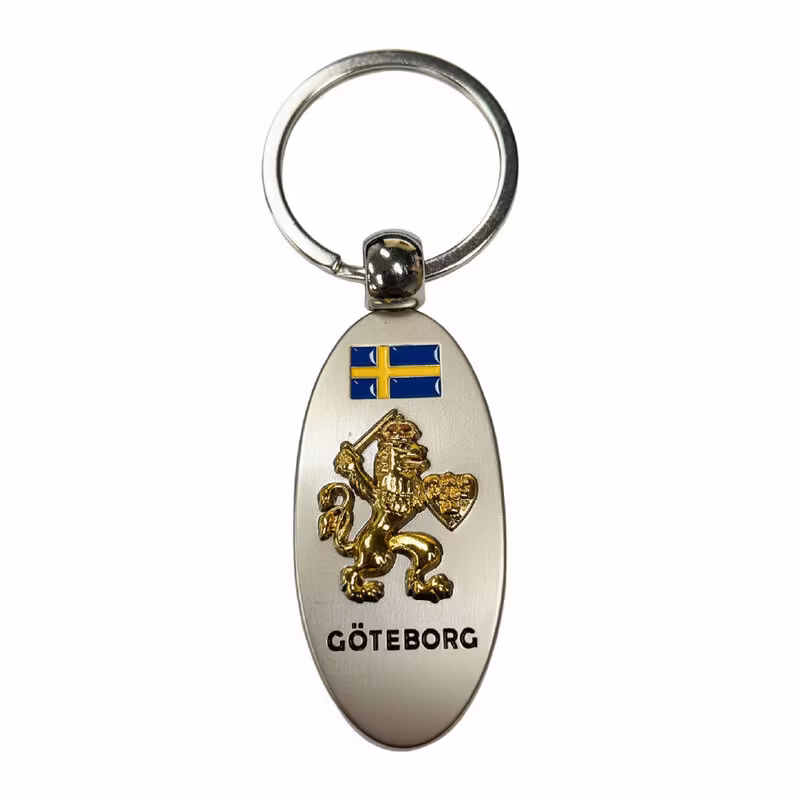 Nyckelring / öppnare vapensköld, Göteborg