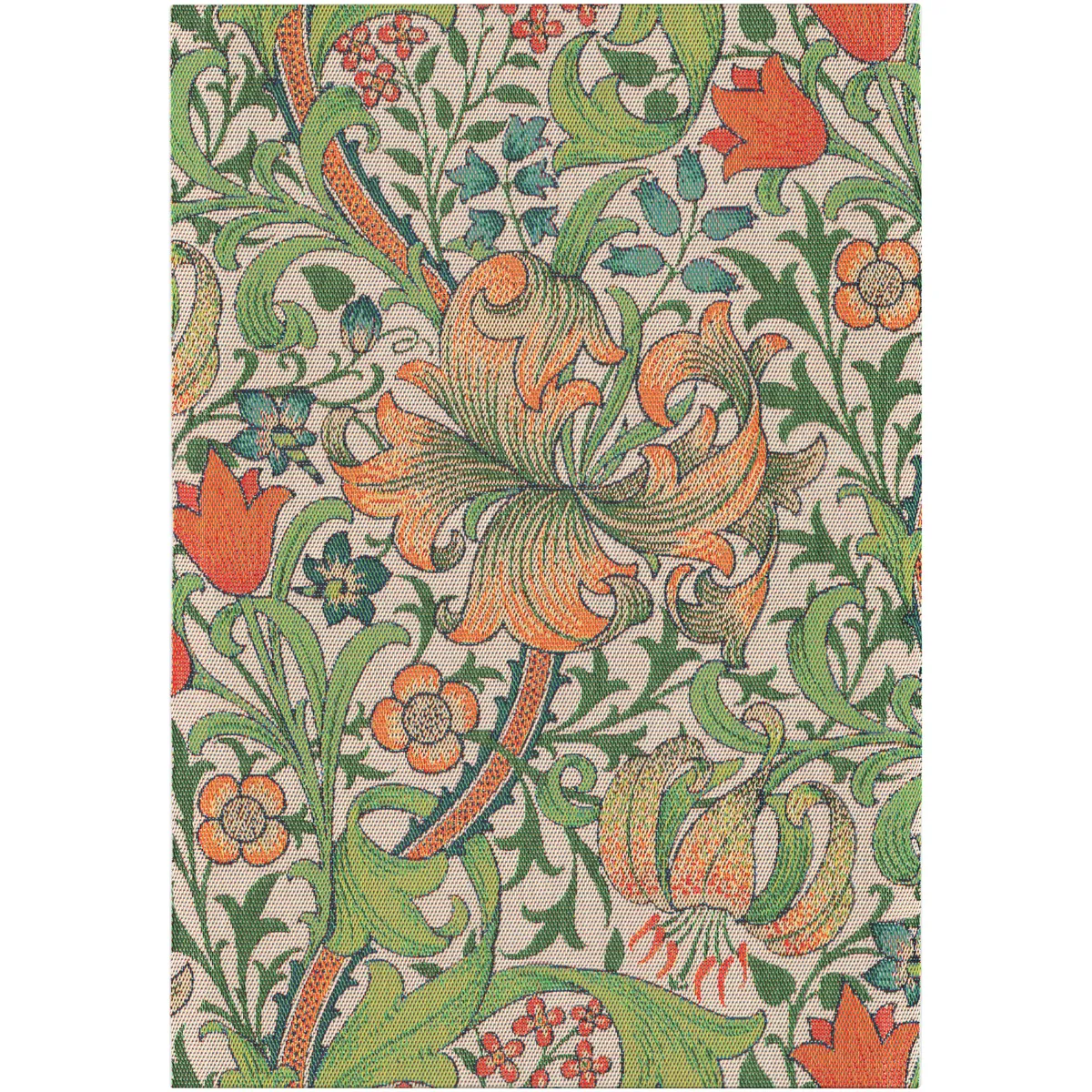 Golden Lily (William Morris) handduk 35X50, 100% Ekologisk Bomull