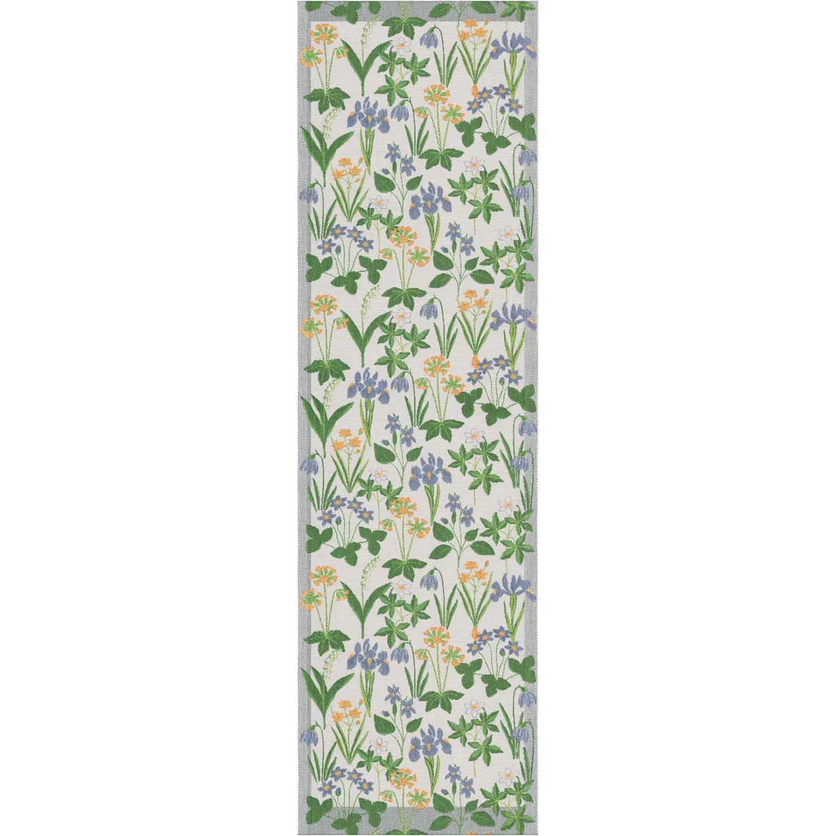 Partyhandtuch mit Blumenmuster, 35 x 50 cm, 100 % Bio-Baumwolle