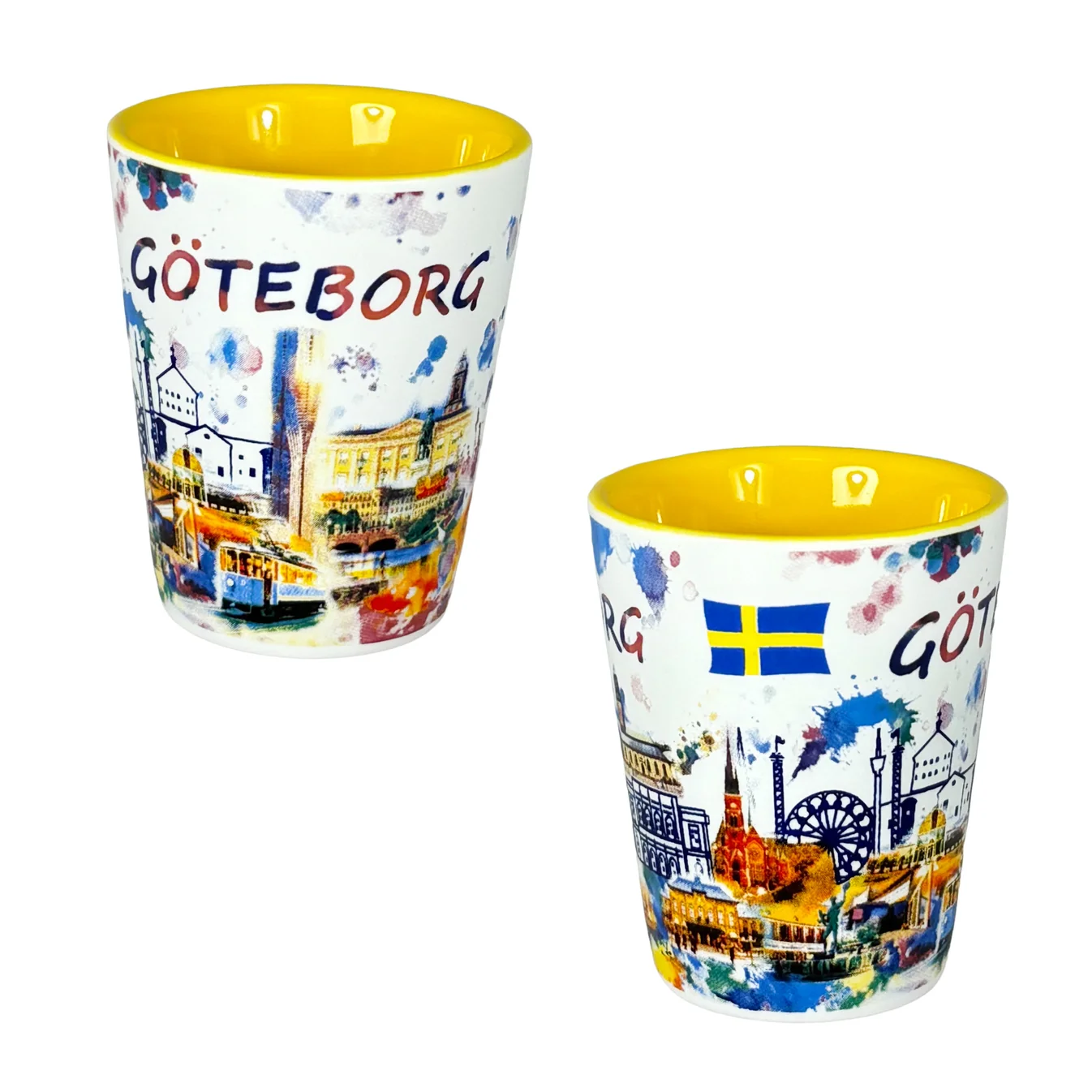 Shotglas Göteborg Färgrik