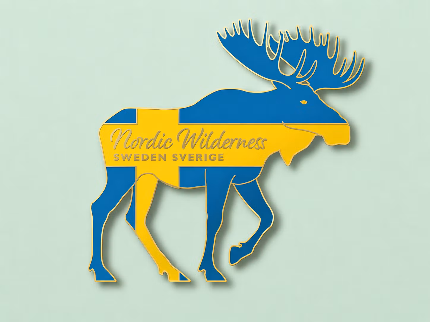Magnet – Nordic Wilderness Älg / Sweden Sverige