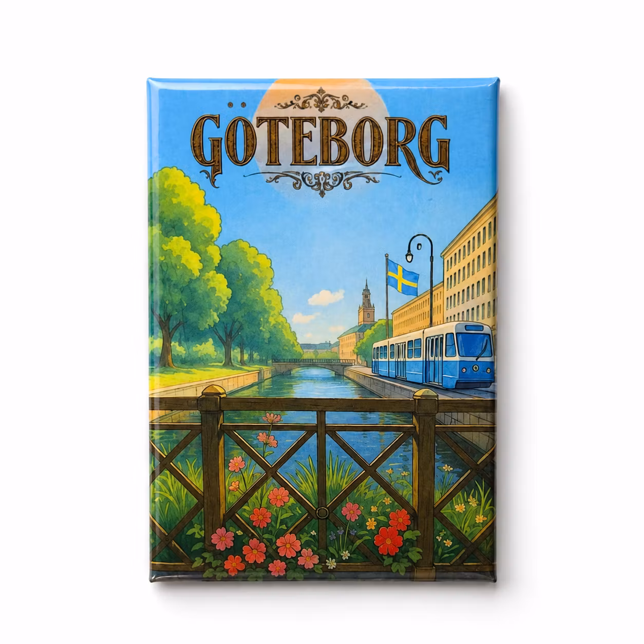 Kylskåpsmagnet – Göteborg