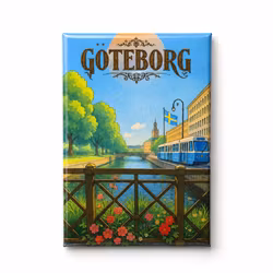 Kylskåpsmagnet – Göteborg