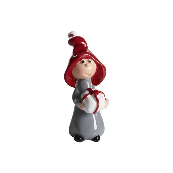 Nisse med pakett H.6cm