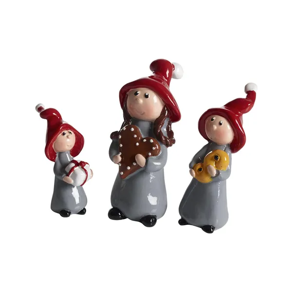 Nisse med pakett H.6cm