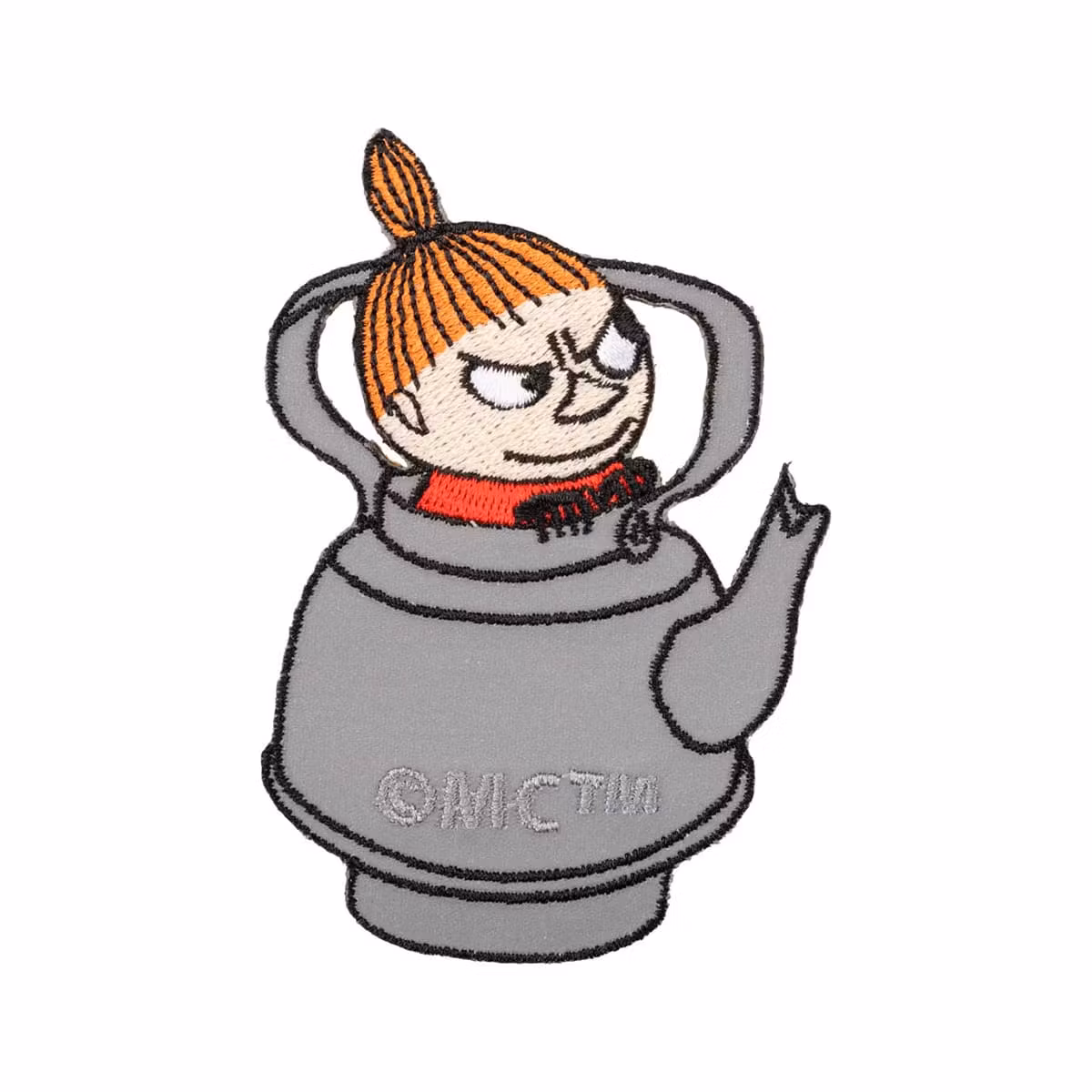Kaffekanna strykbart tygmärke