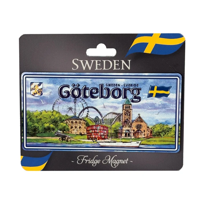 Magnet registreringsskylt Göteborg
