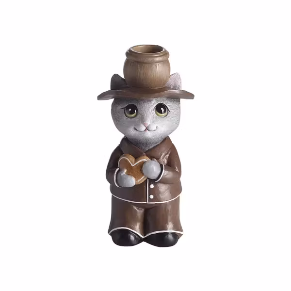 Ljusstake Katt, Pepparkaka