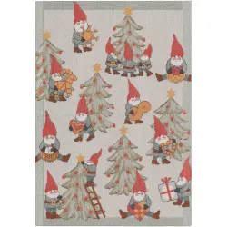 Winter apple towel 35X50, 100% Organic Cotton