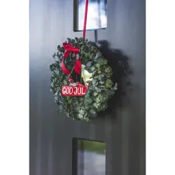 Weihnachtsmann-Außentoilette, H. 6 cm
