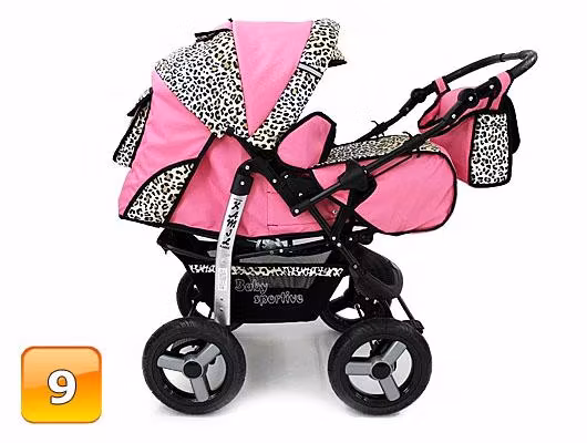 Barnvagn,Liggdel + Bilbarnstol + Babylift - 3in1 KAMIL