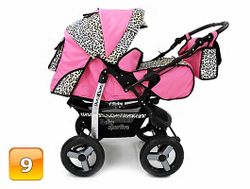 Barnvagn,Liggdel + Bilbarnstol + Babylift - 3in1 KAMIL