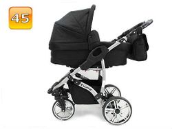 Barnvagn,Liggdel + Bilbarnstol + Sittdel - 3in1 TWING