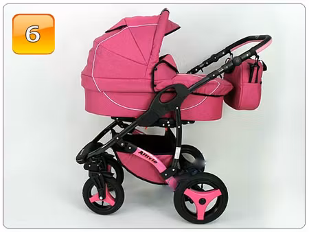 Barnvagn,Liggdel + Bilbarnstol + Sittdel - 3in1 ALLIVIO II