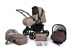 Barnvagn,Liggdel + Bilbarnstol + Sittdel - 3in1 Sting
