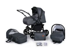 Barnvagn,Liggdel + Bilbarnstol + Sittdel - 3in1 Sting