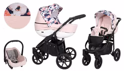 Barnvagn,Liggdel + Bilbarnstol + Sittdel - 3in1 Master