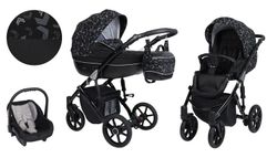 Barnvagn,Liggdel + Bilbarnstol + Sittdel - 3in1 Lavado