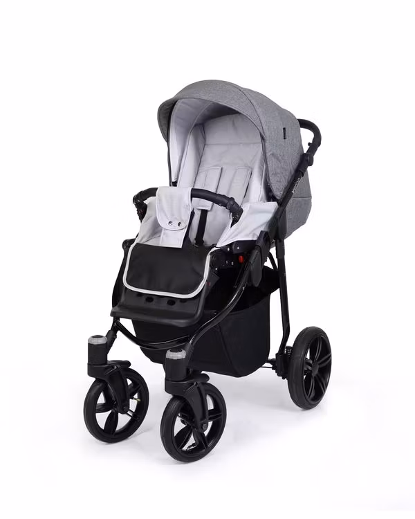 Barnvagn,Liggdel + Bilbarnstol + Sittdel - 3in1 Verino
