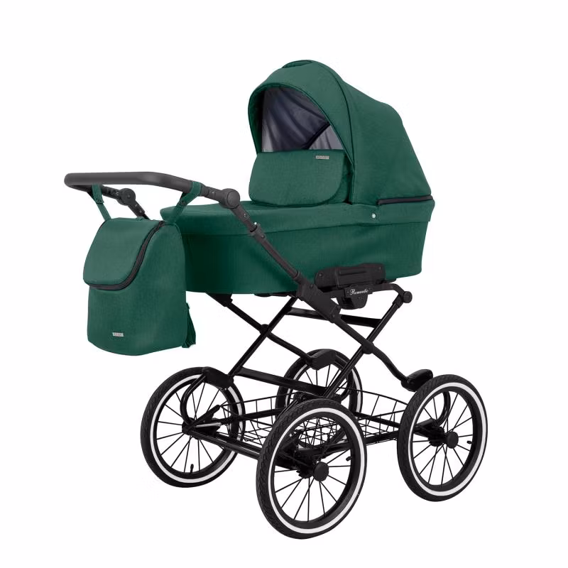 Barnvagn,Liggdel + Bilbarnstol + Sittdel - 3in1 Romantic