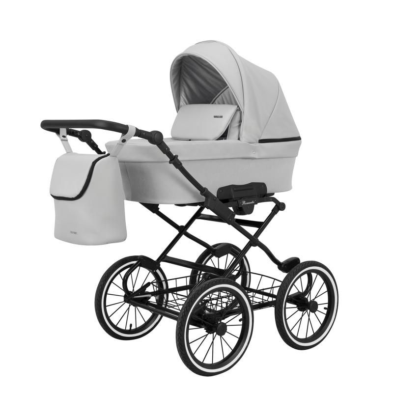 Barnvagn,Liggdel + Bilbarnstol + Sittdel - 3in1 Romantic