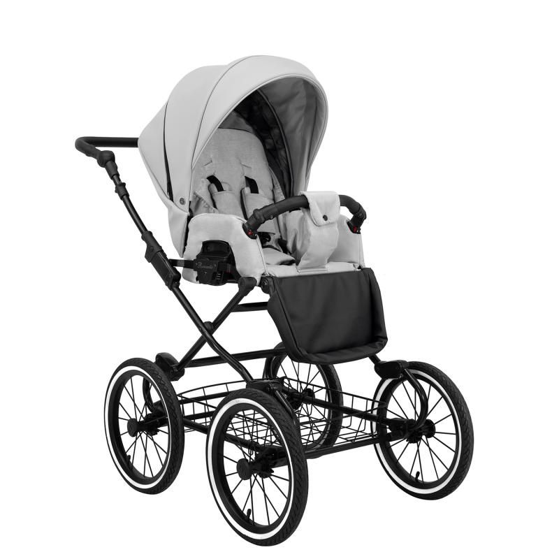 Barnvagn,Liggdel + Bilbarnstol + Sittdel - 3in1 Romantic