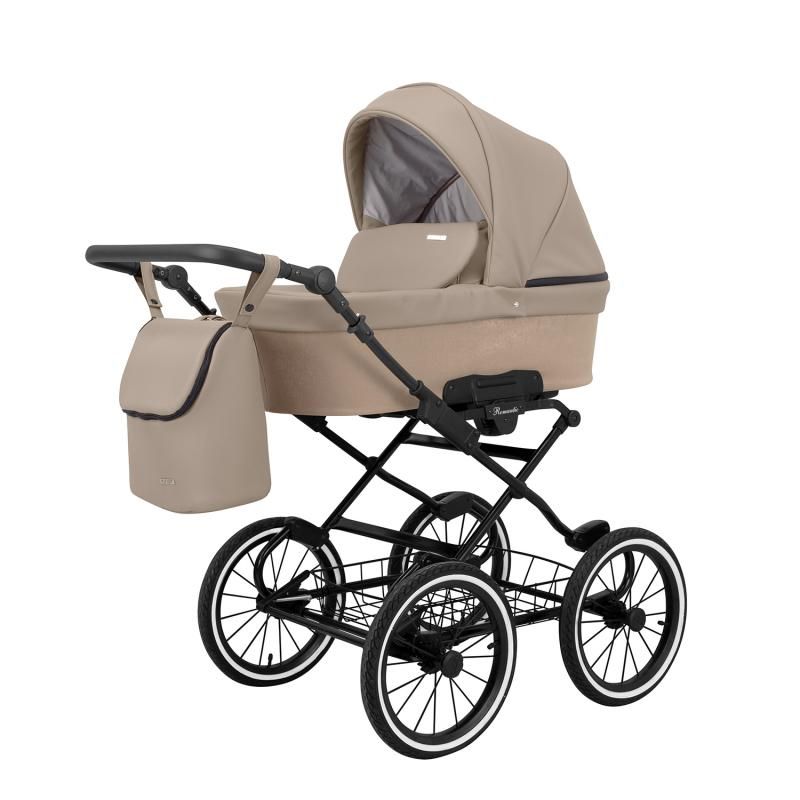 Kopia Barnvagn,Liggdel + Bilbarnstol + Sittdel - 3in1 Romantic