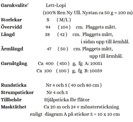 Damtröja med blommor 91150