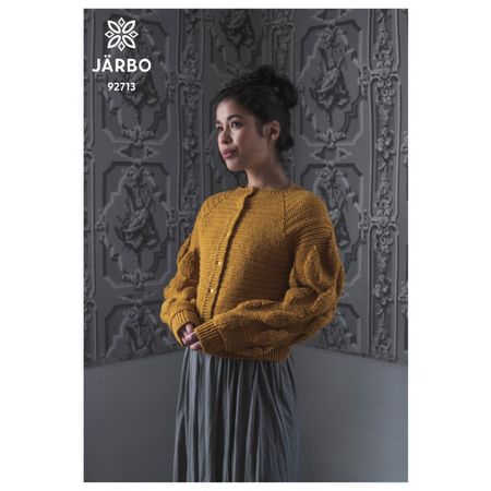 92713  Guldek - virkad kofta