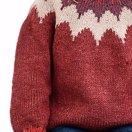 1552 Tröja med runt ok.