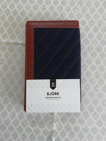 Järbo  Björk Deluxe - Strumpstickor set (15 och 20 cm)