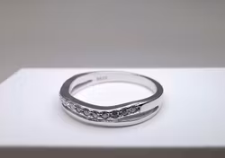 Silver Waves Silver Ring 925 - SWEVALI