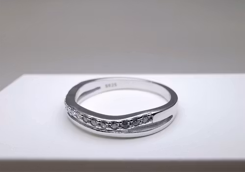 Silver Waves Silver Ring 925 - SWEVALI