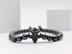 Lily Pearl Black Pärlarmband Herr - SWEVALI