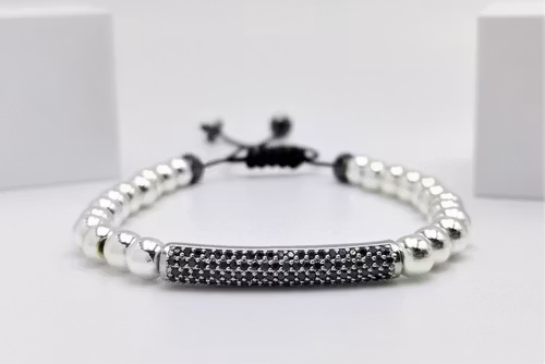 Long Charm pearl Pärlarmband Herr - SWEVALI