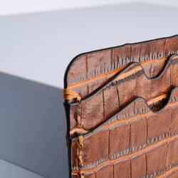 Leather Card Holder “Coco Sahara” The opulent - SWEVALI