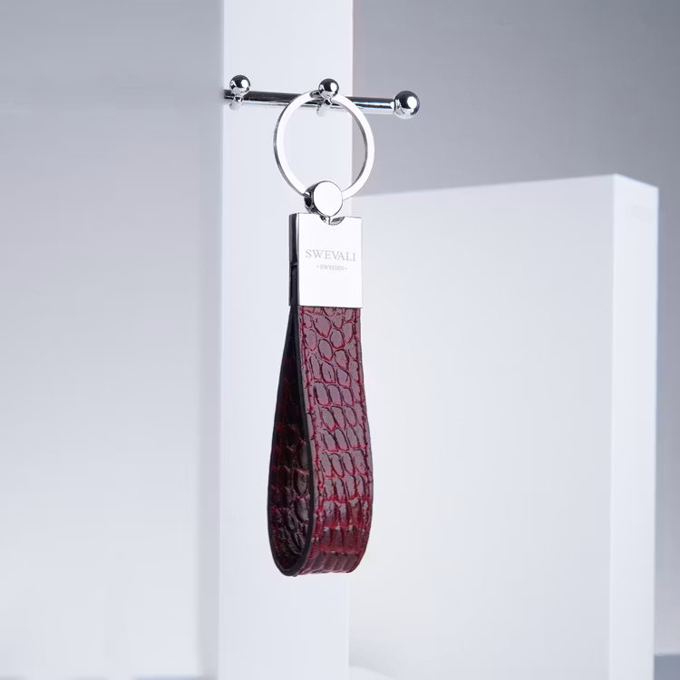 Leather Key Holder "Python lyx trace" the key from swevali