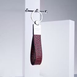 Leather Key Holder "Coco Carmine" The Key - SWEVALI