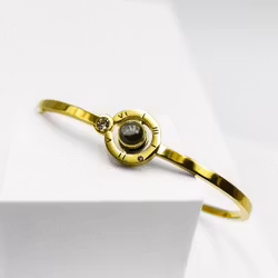 18K Guldpläterad - Worldwide Love Special Gold Edition Armband - SWEVALI