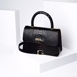 Leather Sling Bag "Sneaky Lyx Trace" The Classy - SWEVALI