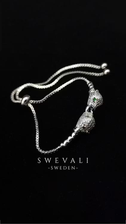 Legendary Jaguars S Armband with Chain - SWEVALI