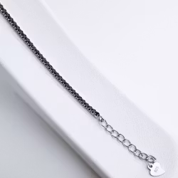 Diamond Black Legacy Silver Armband 925 - SWEVALI