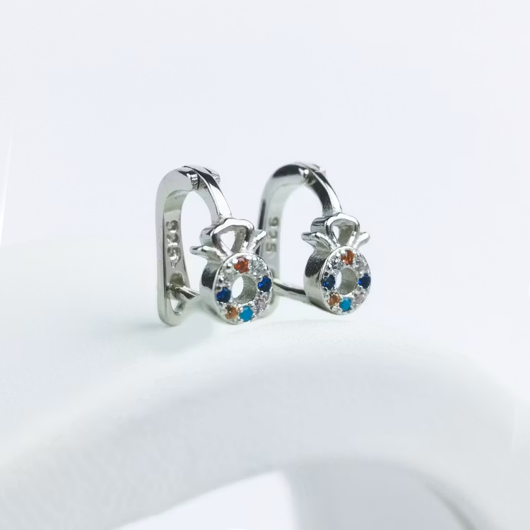 2 - Amulette  Silver Örhänge 925 Modern and trendy earings and women jewelry and accessories