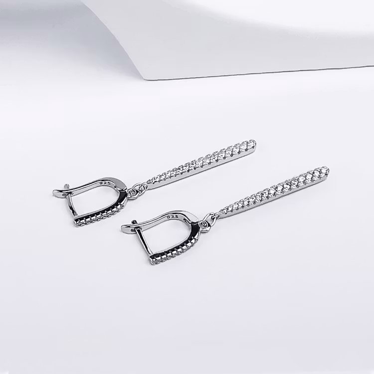 3 - Queen Silvia Silver Örhänge 925 Modern and trendy earings and women jewelry and accessories