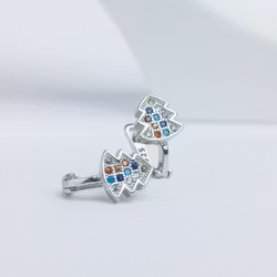 Silver Jul Stones Örhänge 925 - SWEVALI