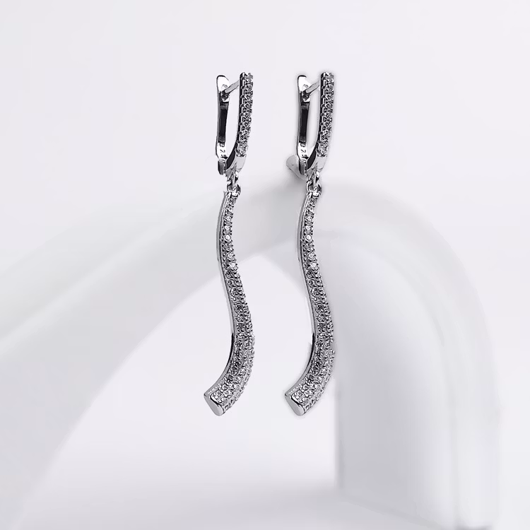 1 - Soirre Silver Örhänge 925 Modern and trendy earings and women jewelry and accessories