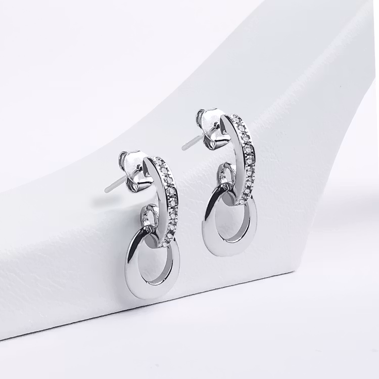 2 - Lady Diana Silver Örhänge 925 Modern and trendy earings and women jewelry and accessories