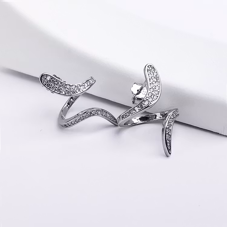 2 - Sillage Silver Örhänge 925 Modern and trendy earings and women jewelry and accessories