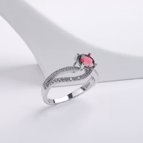 Seductive Carmine Äkta Silver Ring 925 - SWEVALI